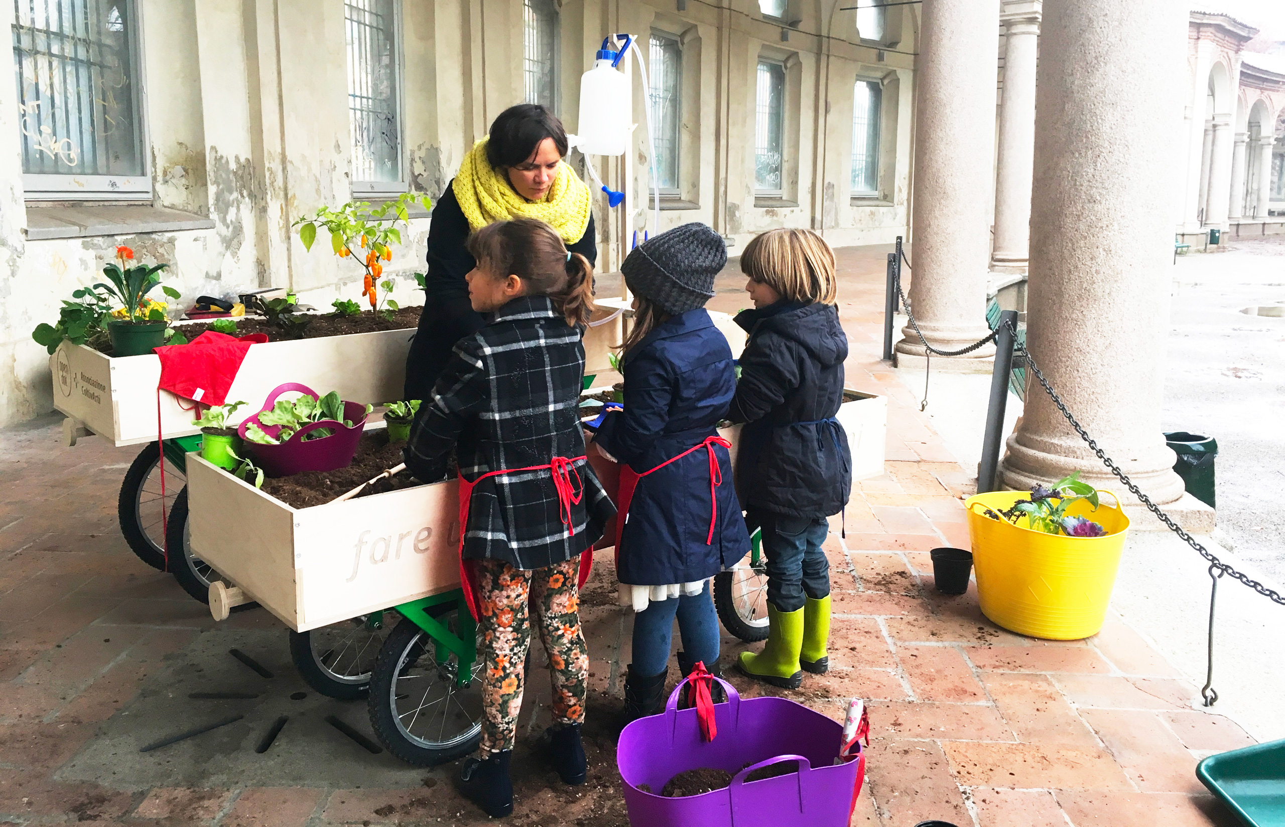 “Fare un orto è un gioco da bambini”